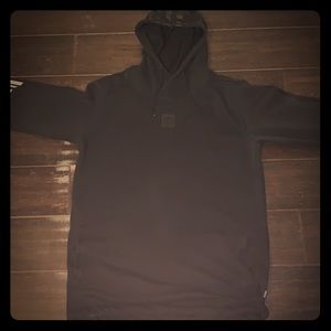 black hoodie